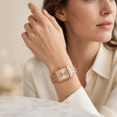 Reloj mujer Q&Q Modelo QB51-800Y Diseño Elegante