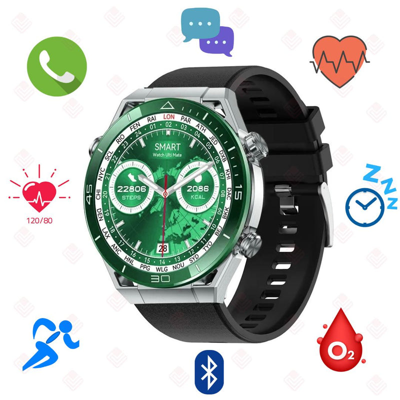 Reloj inteligente Mobulaa Modelo H5 PLUS - Caja Verde