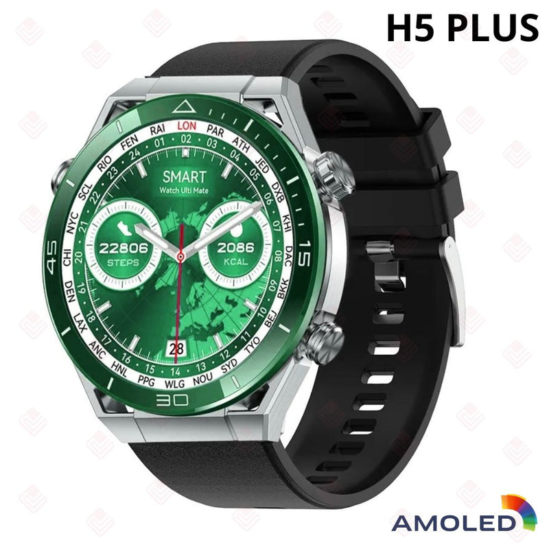 Reloj inteligente Mobulaa Modelo H5 PLUS - Caja Verde