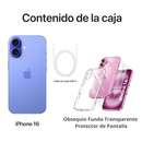 Celular iPhone 16 128GB Azul - Puerto SIM