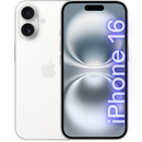 Celular iPhone 16 128GB Blanco - Puerto SIM