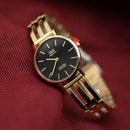 Reloj Mujer Modelo Q&Q S14A-502PY Diseño Elegante