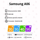 Celular Samsung Galaxy A06 128GB/4GB RAM Azul