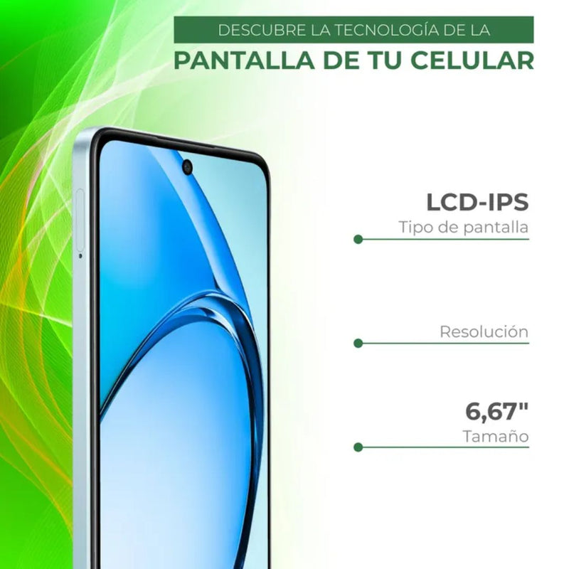 Celular Oppo A20 128GB/4GB RAM Azul