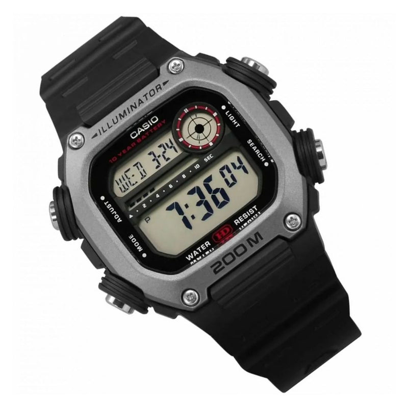 Reloj Casio Referencia DW-291H-1A Diseño Deportivo