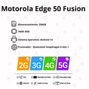 Celular Motorola Edge 50 Fusion 256GB/8GB RAM- Azul