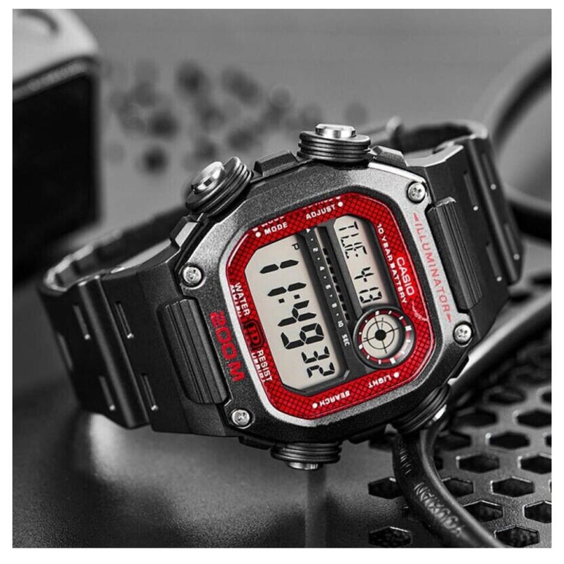 Reloj Casio Referencia DW-291H-1B Diseño Deportivo