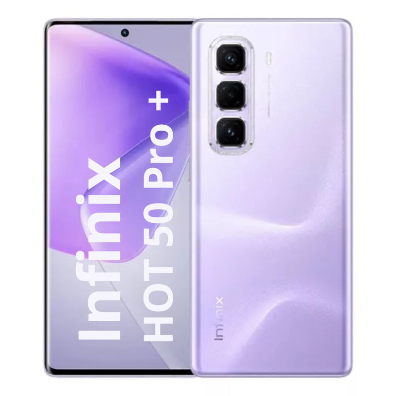 Celular Infinix Hot 50 Pro + 256GB/8GB RAM - Lila