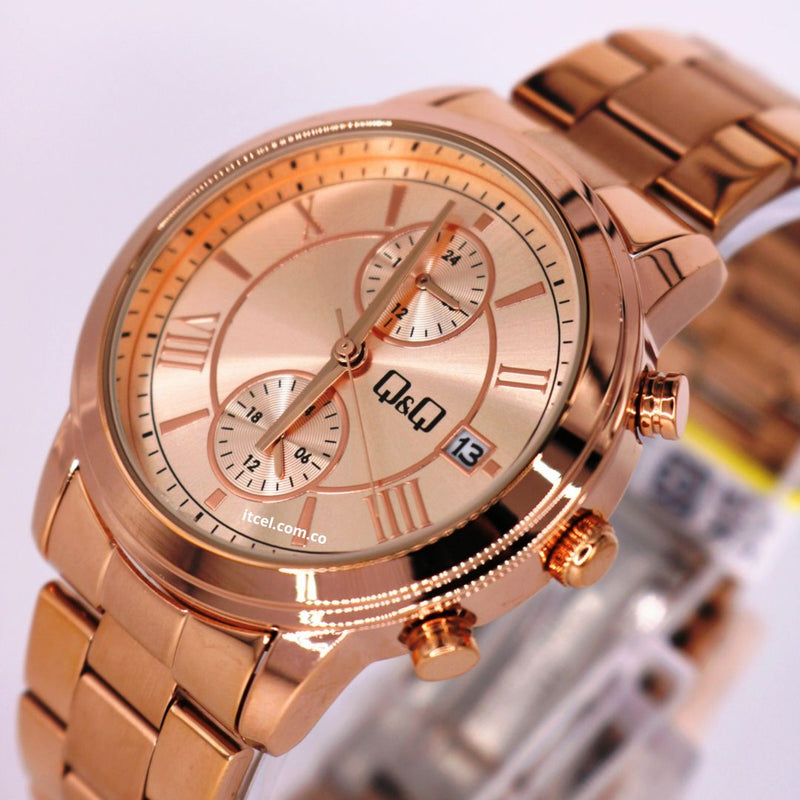 Reloj Q&Q Referencia A25A-503PY Unisex Original - Elegante