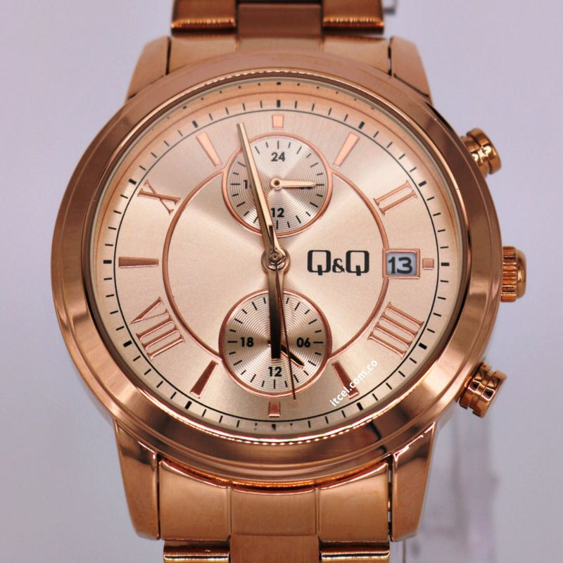 Reloj Q&Q Referencia A25A-503PY Unisex Original - Elegante