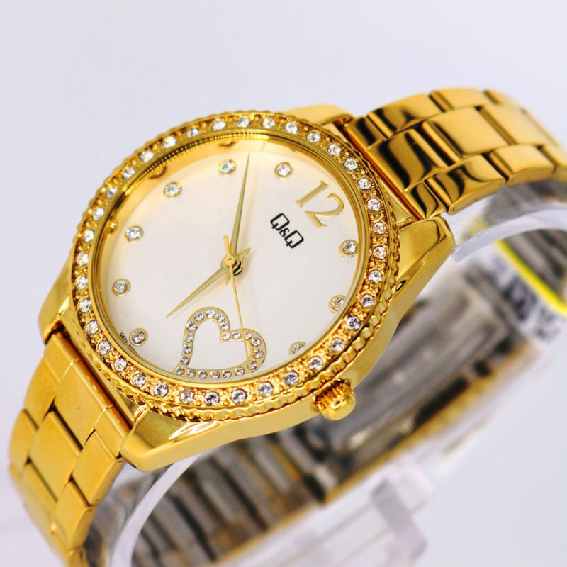 Reloj Q&Q Referencia Q67A-502PY Dama Original - Elegante