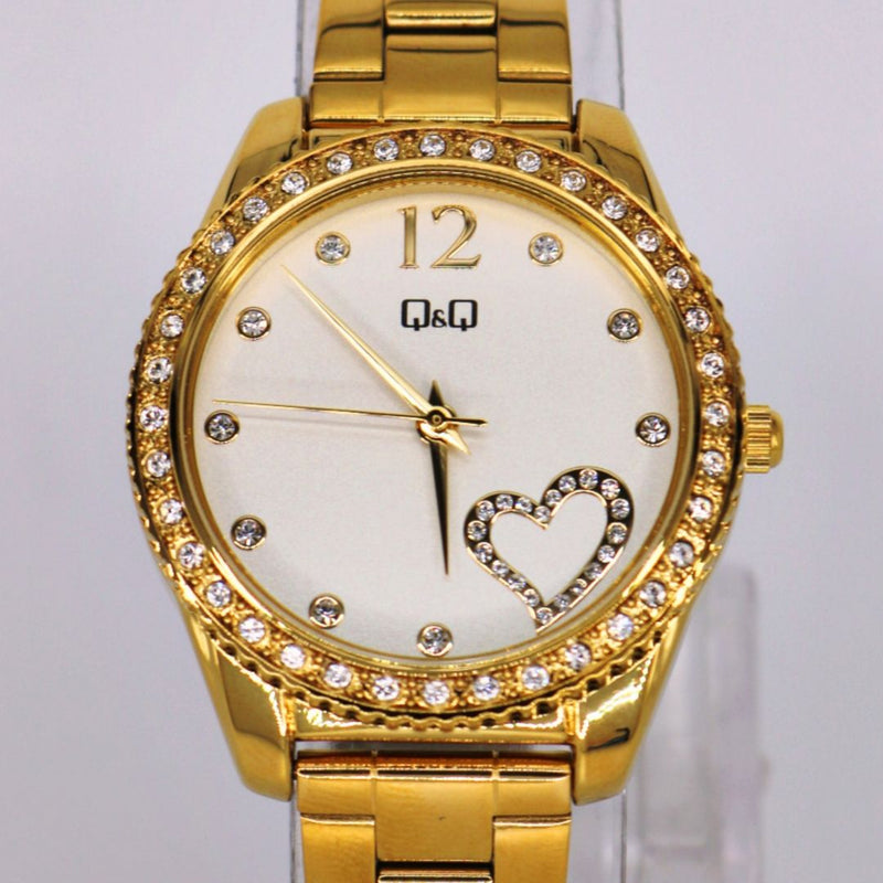 Reloj Q&Q Referencia Q67A-502PY Dama Original - Elegante