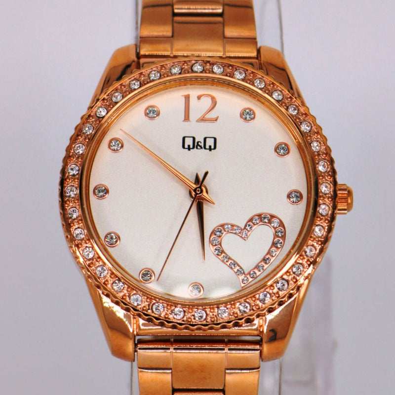 Reloj Q&Q Referencia Q67A-501PY Dama Original - Elegante