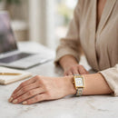 Reloj Mujer Q&Q C76A-003PY Diseño Elegante