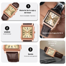 Reloj Casio Modelo MTP-B190RGL-9BV Diseño Elegante