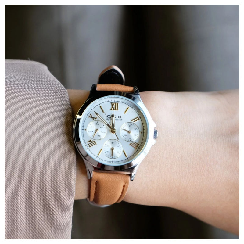 Reloj Casio Dama Modelo LTP-V300L-7A2 Diseño Elegante