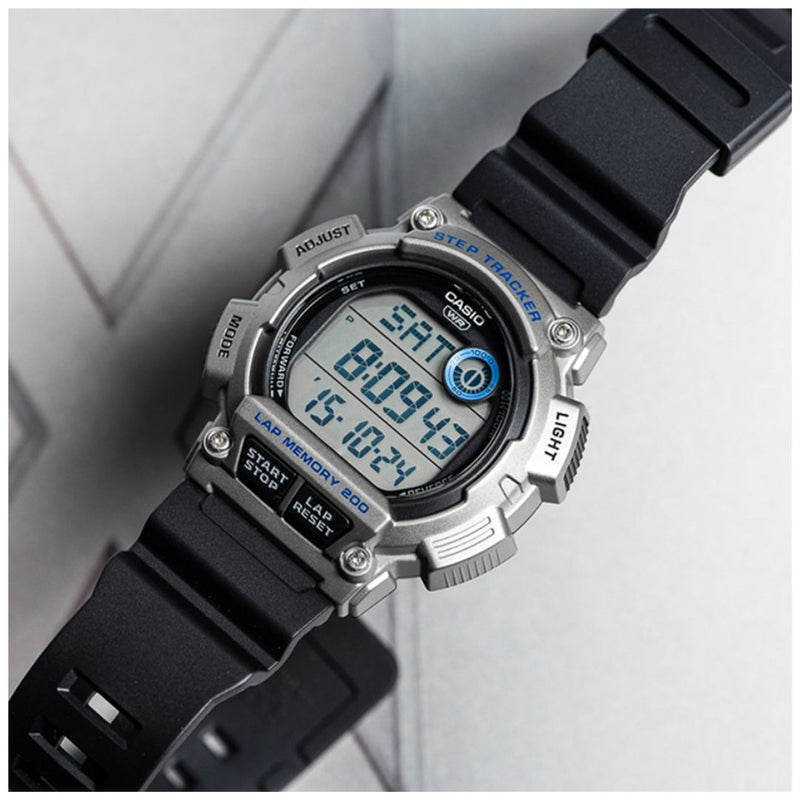 Reloj Casio Modelo WS-2100H-1A2 Diseño Deportivo