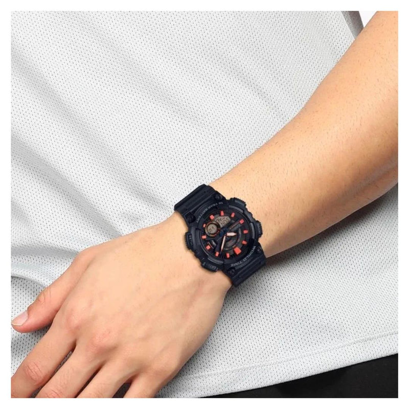 Reloj Casio Referencia AEQ-110W-1A2  Para Caballero Original y Deportivo