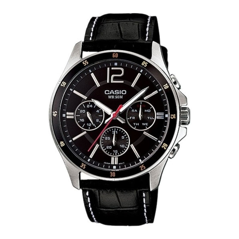 Reloj Casio Referencia MTP-1374L-1A Para Caballero Elegante