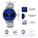 Reloj Casio Dama Modelo LTP-VT01D-2B2 Diseño Elegante