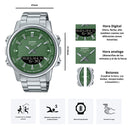 Reloj Casio AMW-880D-3A Diseño Elegante