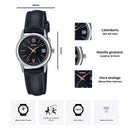 Reloj Casio  LTP-V002L-1B3 Para Dama Original y Elegante