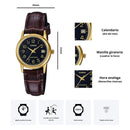 Reloj Casio Modelo LTP-V002GL-1B Elegante