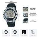 Reloj Casio Unisex Modelo LW-200-1A Diseño Deportivo