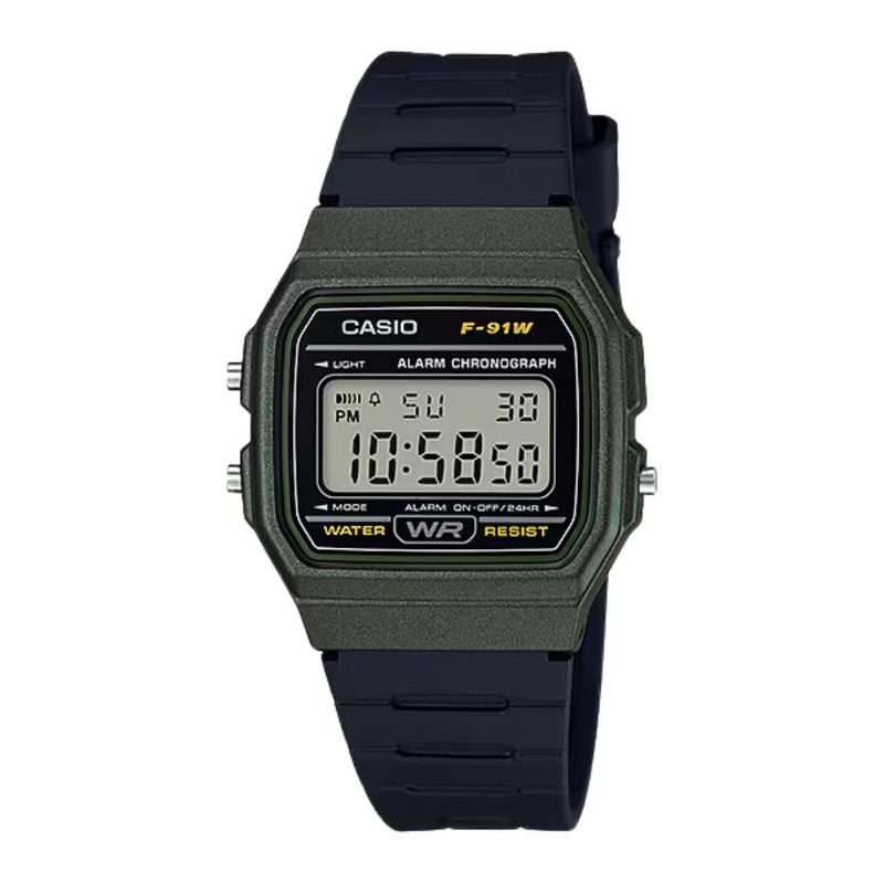 Reloj Casio F-91WM-3A Deportivo Retro Original