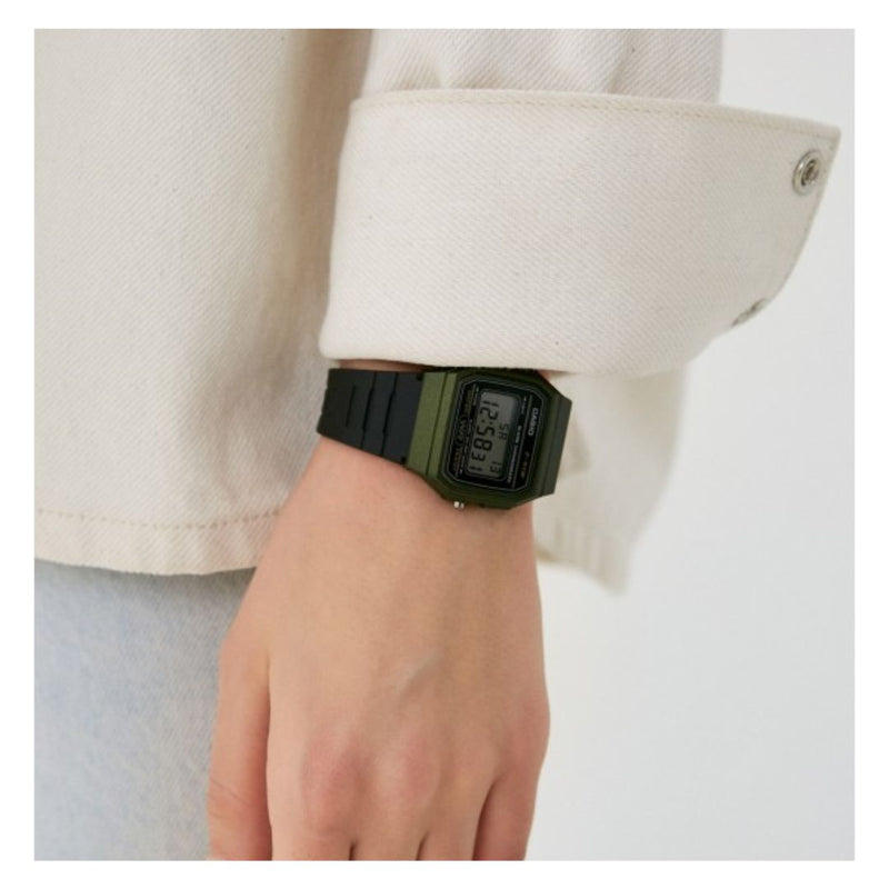 Reloj Casio F-91WM-3A Deportivo Retro Original