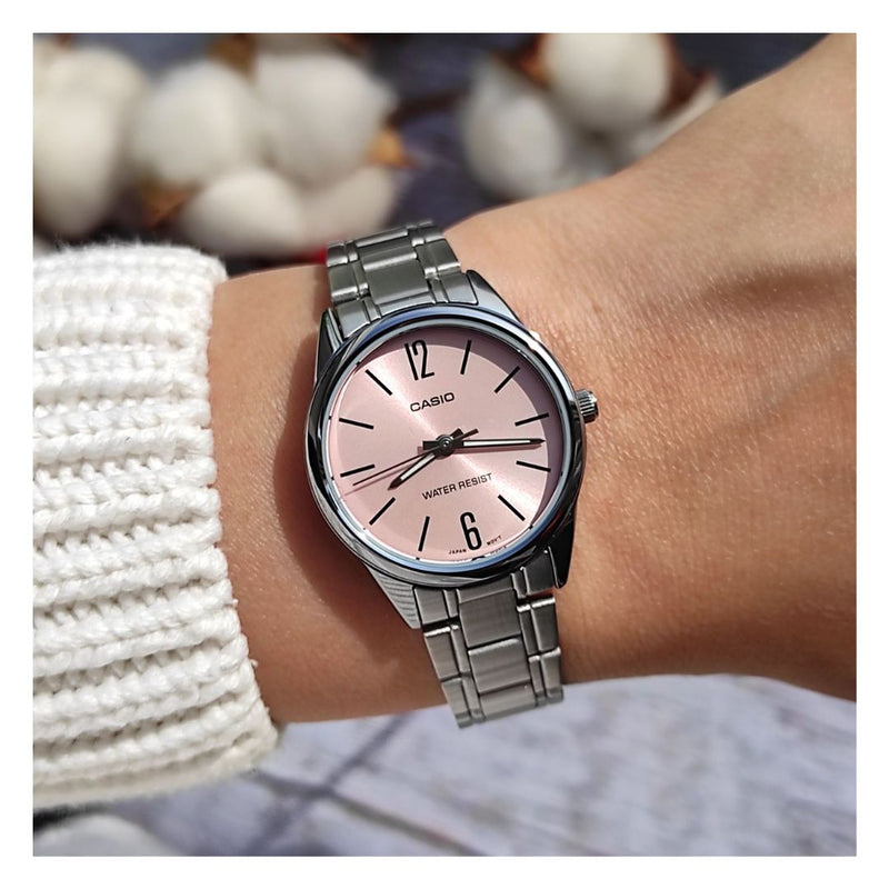 Reloj Casio Modelo LTP-V005D-4B Para Dama