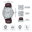 Reloj Casio Referencia MTP-V002L-7B2 Diseño Elegante