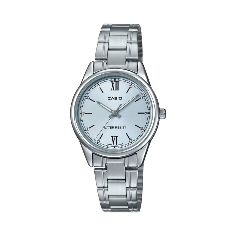 Reloj Casio Referencia LTP-V005D-2B3 Diseño Elegante