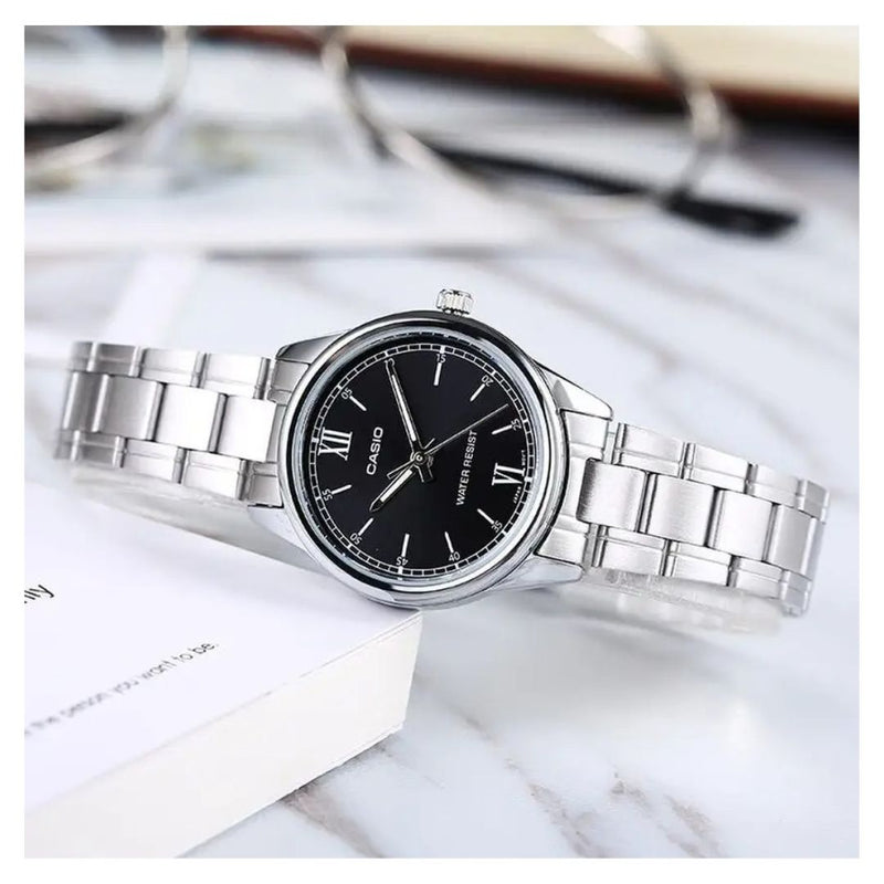 Reloj Casio Modelo LTP-V005D-1B2 Diseño Elegante