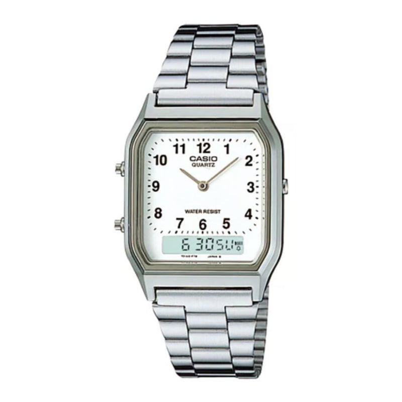 Reloj Casio Referencia AQ-230A-7B Diseño Vintage