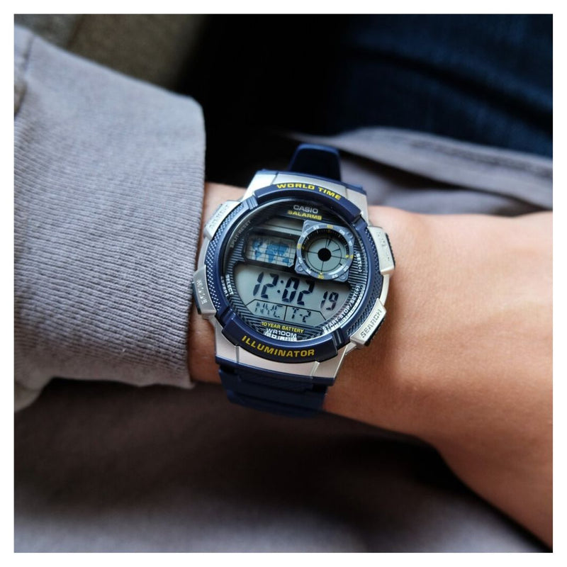 Reloj Casio Modelo AE-1000W-2A Diseño Deportivo