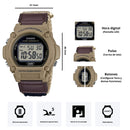 Reloj Casio Modelo W-219HB-5A Diseño Deportivo