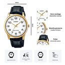 Reloj Casio Referencia MTP-V001GL-7B Diseño Elegante