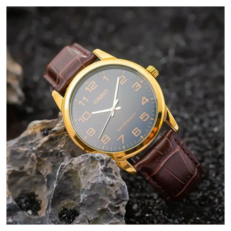 Reloj Casio Referencia MTP-V001GL-1B Diseño Elegante