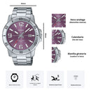 Reloj Casio Referencia MTP-VD01D-6B Diseño Elegante