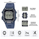 Reloj Casio WS-B1000-2A Con Bluetooth Diseño Deportivo