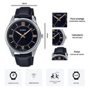 Reloj Casio Referencia MTP-V005L-1B5 Diseño Elegante