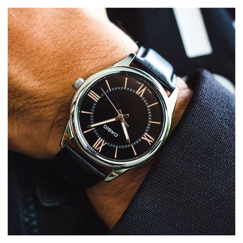 Reloj Casio Referencia MTP-V005L-1B5 Diseño Elegante