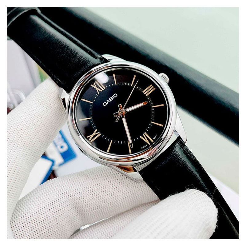 Reloj Casio Referencia MTP-V005L-1B5 Diseño Elegante