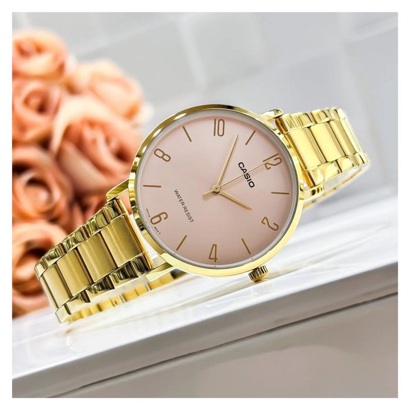 Reloj Casio Modelo LTP-VT01G-4B Diseño Elegante