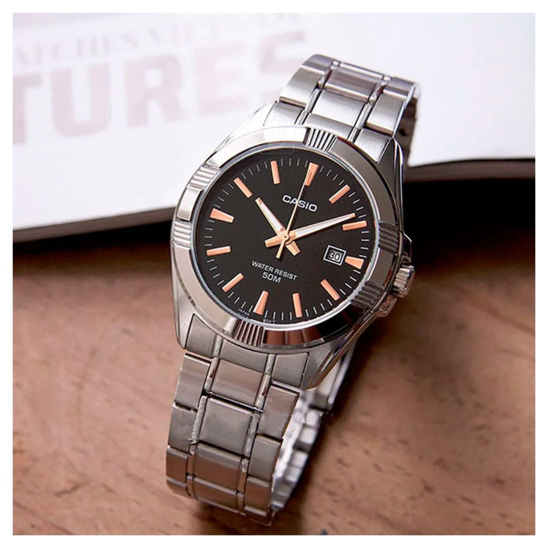 Reloj Casio Modelo MTP-1308D-1A2 Diseño Elegante