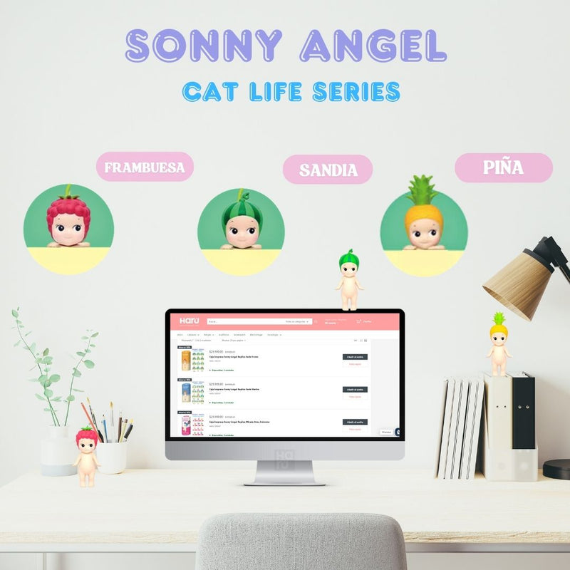 Caja Sorpresa Sonny Angel Replica Serie Frutas