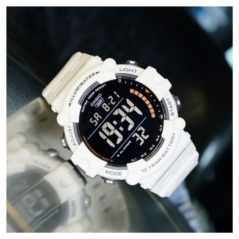 Reloj Casio Modelo AE-1500WH-8B2 Diseño Deportivo