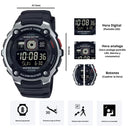 Reloj Casio Referencia AE-2000W-1B Diseño Deportivo