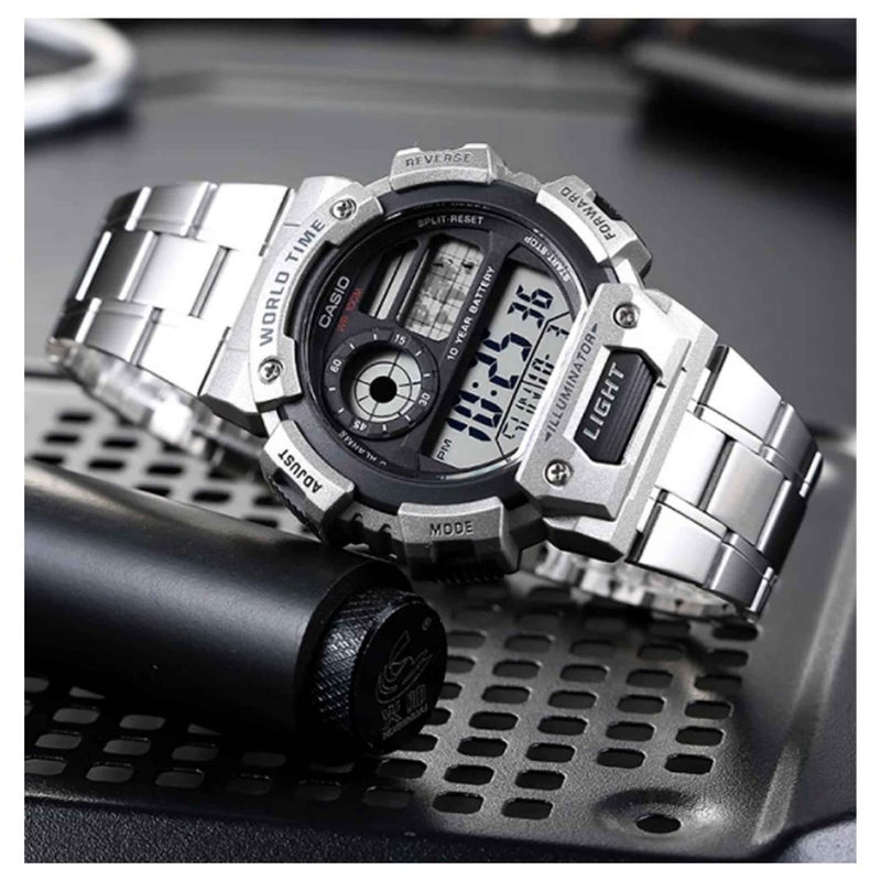 Reloj Casio Referencia AE-1400WHD-1A Diseño Deportivo